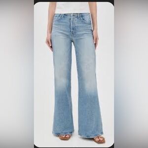 MOTHER Light Blue Flare Jeans